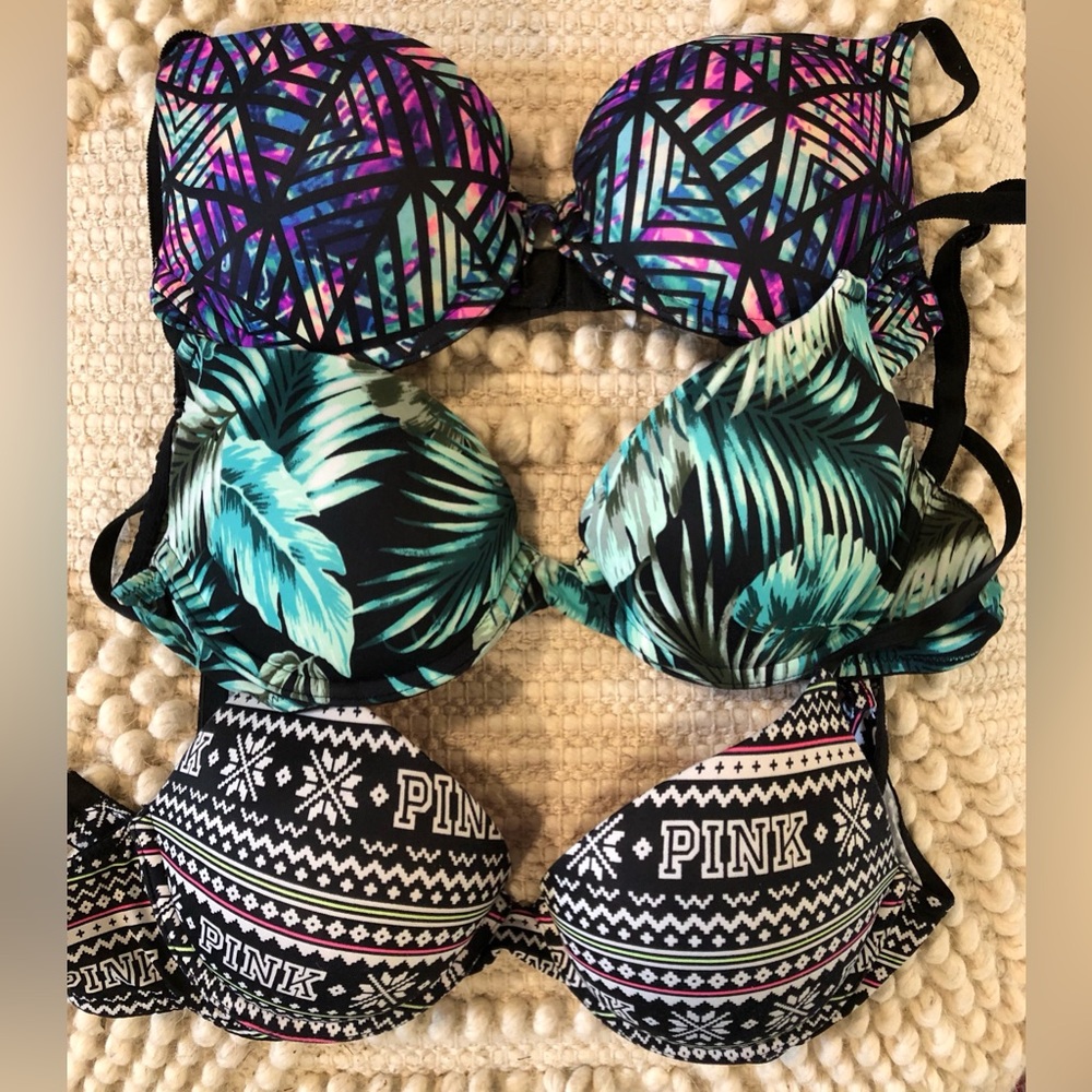 3 Pack Where Everywhere Push-Up 34b. - image 1